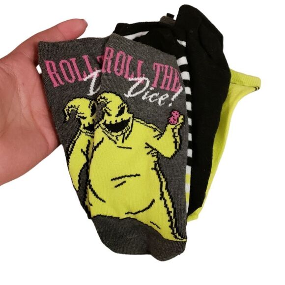 3 for $25 Disney Nightmare Before Christmas Socks Set - Picture 1 of 4